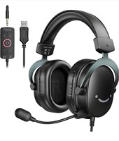 ($60) Fifine PC Gaming Headset with USB/3.5