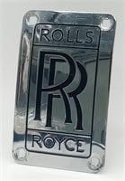 A Genuine Rolls Royce Car White Metal and Enamel B