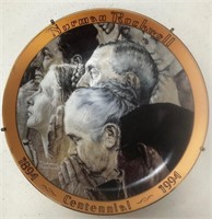 “Freedom of Worship” Plate by Norman Rockwell