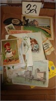 Vintage Advertising Cards / Home and Health Book