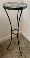 36" Glass Top Plant Stand