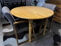 42" Double Drop Leaf Round Table