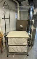 6' Rolling Laundry Cart