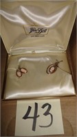 VanDell 12Kt Gold Filled Cameo Necklace &
