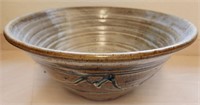 T - SIGNED POTTERY BOWL (A23)