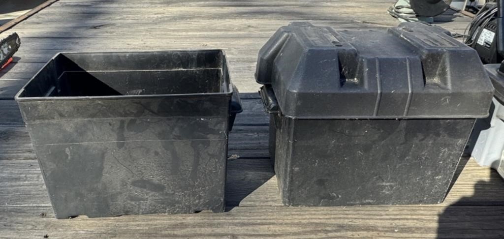 2 - Boat Battery Boxes