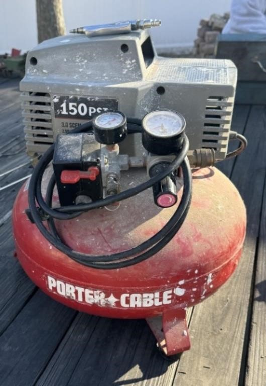 Porter Cable Pancake Compressor