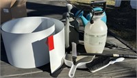 Watering Cans, Sprayer, Flashing