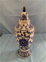 Blue Asian Vase