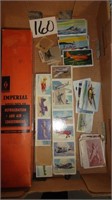 Vintage Airplane Collector Cards / Imperial Box