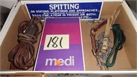 Stamp Collection / Electrical Cord Lot