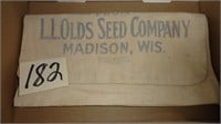 Vintage Old Gold Seed Sack