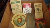 Small Booklets Lot – Baseball Official Rules / Hom