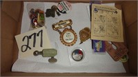 Vintage Metals / Pins / Button Pins Lot