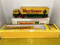 Crayola 18 Wheeler, Mayflower Moving Truck/Trlr