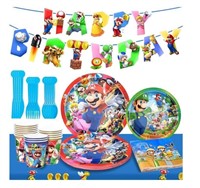 NEW Mario Birthday Party Set
