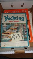 Magazine Lot – Yachting 1954 / Country Life 1961