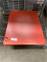 2 Large Red Cutting Boards