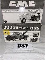1:30 First Gear Die-Cast Dodge & GMC Tow Trucks,