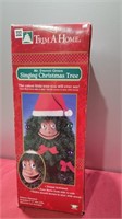 Vintage sing along Christmas tree in the box
