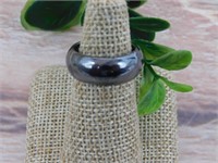 HEMATITE RING SIZE 6 ROCK STONE LAPIDARY SPECIMEN