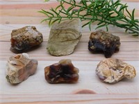 MIXED ROUGH LOT ROCK STONE LAPIDARY SPECIMEN