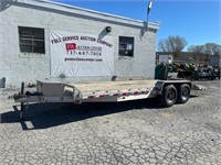 2016 Quality 20' Aluminum Equipment Trailer