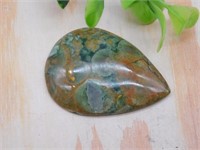 RHYOLITE CABOCHON ROCK STONE LAPIDARY SPECIMEN