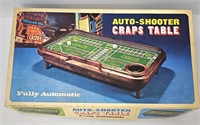 Vintage 1960's Auto-Shooter Craps Table Unused