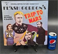 Flash Gordon Sealed LP Trip to Mars 1976 Crabtree