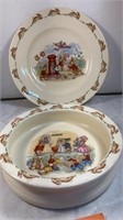 Bunnykins Childs Porcelain Dish Set