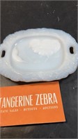 Childs Milk Glass Dish