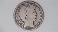 1906-S Liberty Head Barber Half Dollar