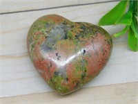 STONE HEART ROCK STONE LAPIDARY SPECIMEN