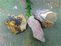 MIXED ROUGH ROCK ROCK STONE LAPIDARY SPECIMEN