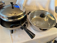 Electric skillet and bowl