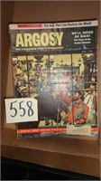 Argosy Magazine Lot 1956 1957