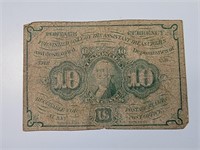 10 Cents Postage Currency FR-1242