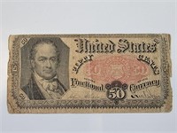 50 Cent Fractional Currency Note FR-1380