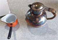 Vintage Ladle and Syrup Pitcher