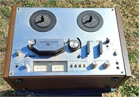 Reel to Reel Tape Player AKAI GX 4000D w/ Cover