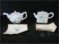 VICTORIA & ALBERT MUSEUM PORCELAIN TEAPOTS