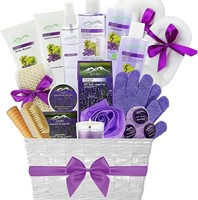 Deluxe XL Spa Basket  20-Pc (Grapeseed)