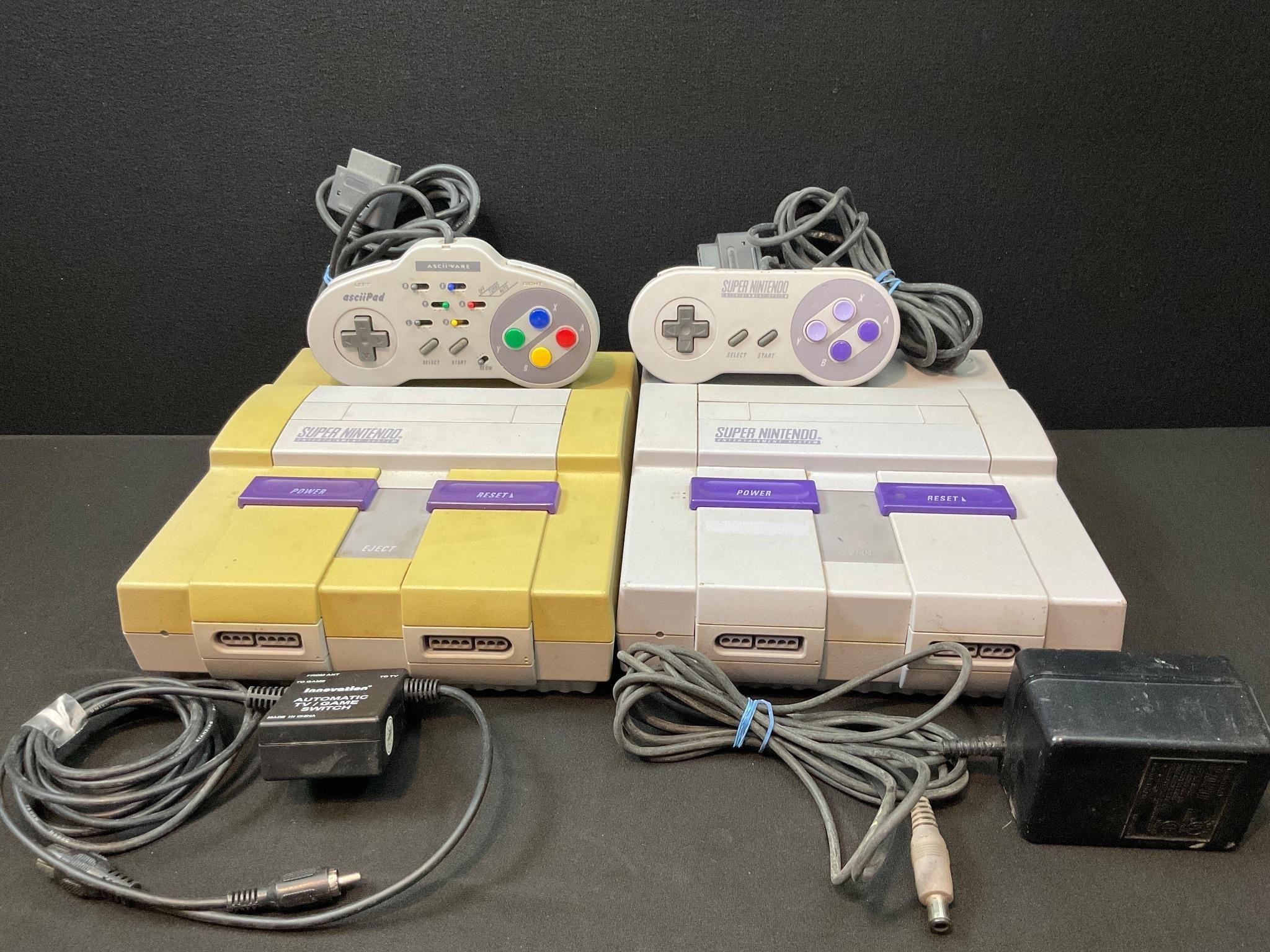 Super Nintendo Entertainment Systems