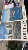 2 Vintage British Travel Posters