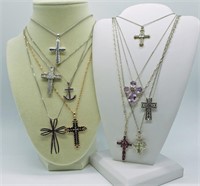 925 Cross Necklaces (10)