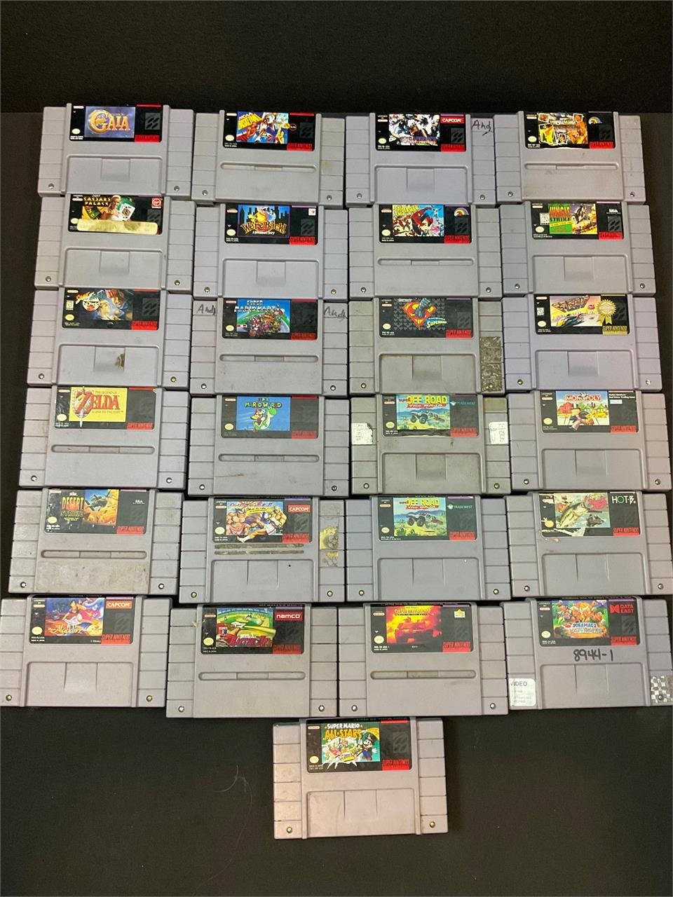 Super Nintendo Games-25 Games in the Lot
