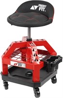 $130 Rolling Shop Stool for Garage with Casters