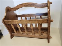 Magazine Rack - Oak