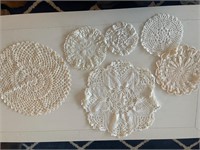 More vintage, crocheted items